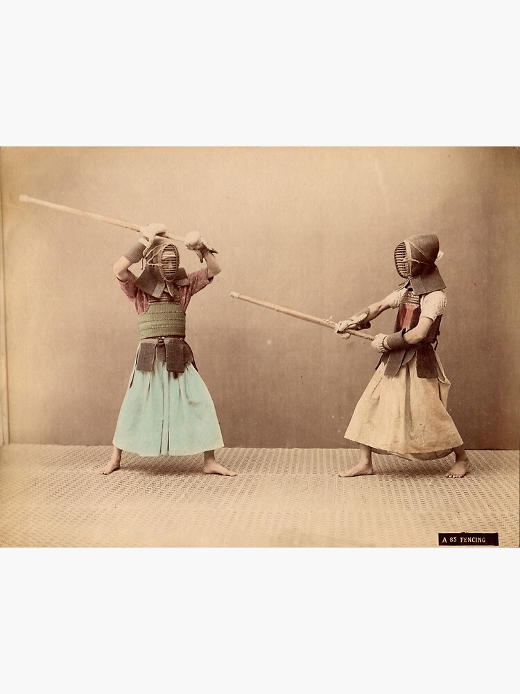 Kendo Chūdan vs. Jōdan by Fletchsan