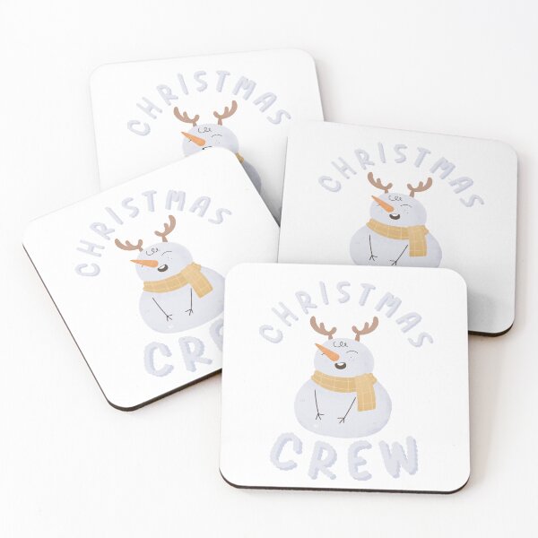Item preview, reindeer snowman funny christmas crew cute watercoler groovy retro designed and sold by TNwandesignart.
