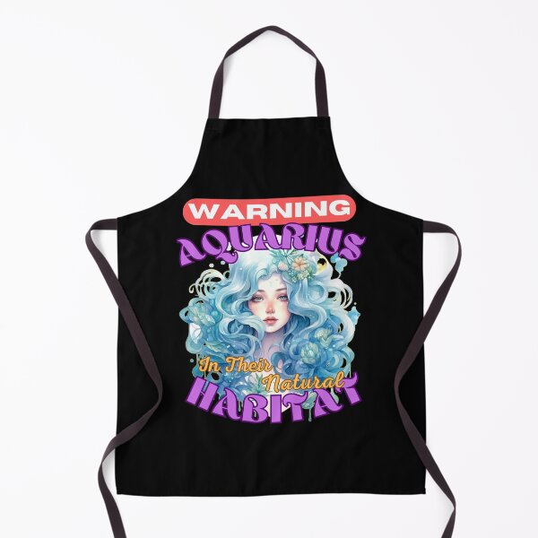 Item preview, Warning: Aquarius In Their Natural Habitat. aquarius facts designed and sold by ZodiacWonders.