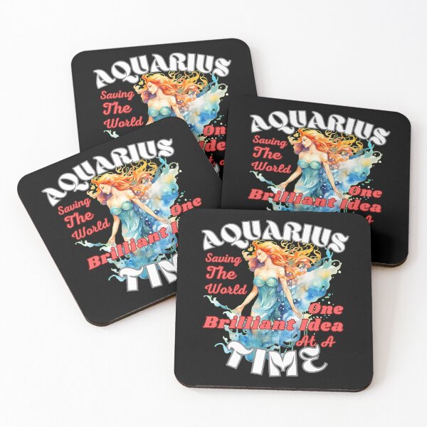 Item preview, Aquarius: Saving The World One Brilliant Idea At A Time designed and sold by ZodiacWonders.