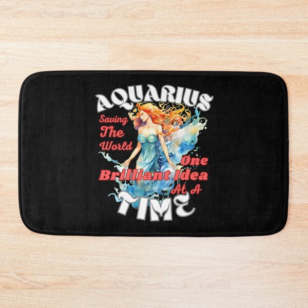 Item preview, Aquarius: Saving The World One Brilliant Idea At A Time designed and sold by ZodiacWonders.