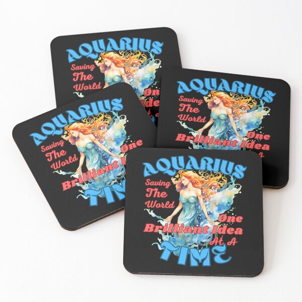 Item preview, Aquarius: Saving The World One Brilliant Idea At A Time. aquarius lover designed and sold by ZodiacWonders.