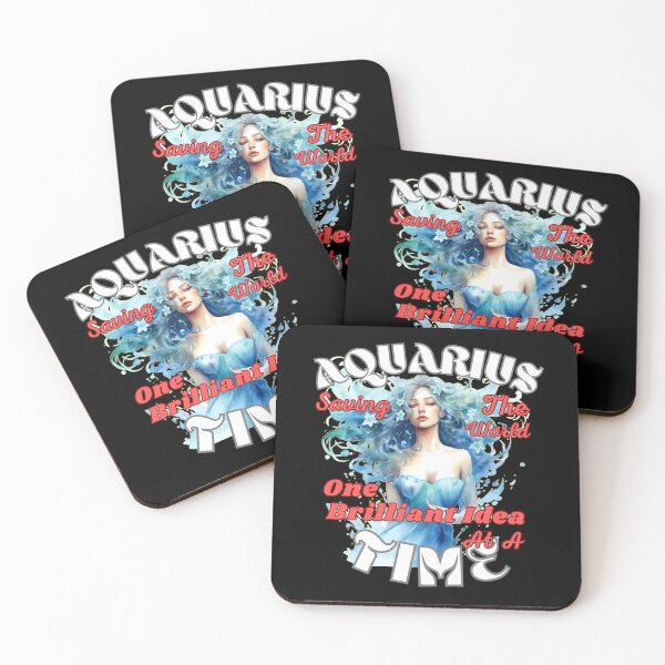 Item preview, Aquarius: Saving The World One Brilliant Idea At A Time. cute aquarius designed and sold by ZodiacWonders.
