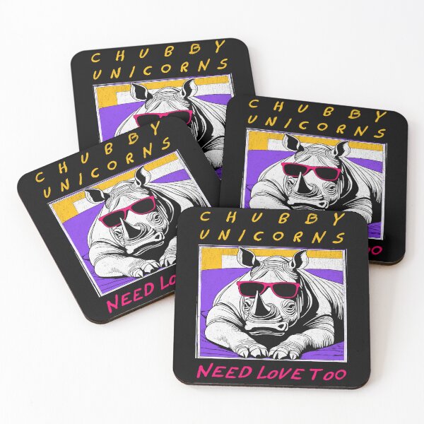Item preview, Chubby Unicorns Need Love Too designed and sold by Hugo Bloke.