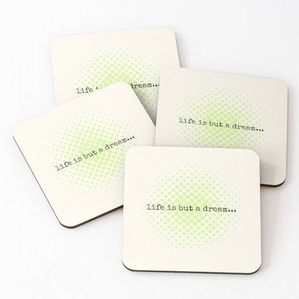 Item preview, life is but a dream... (green) designed and sold by jennifersmind.