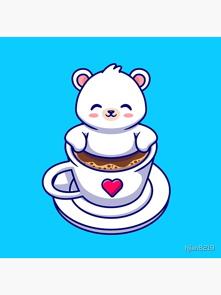 Baby polar bear coffee mug