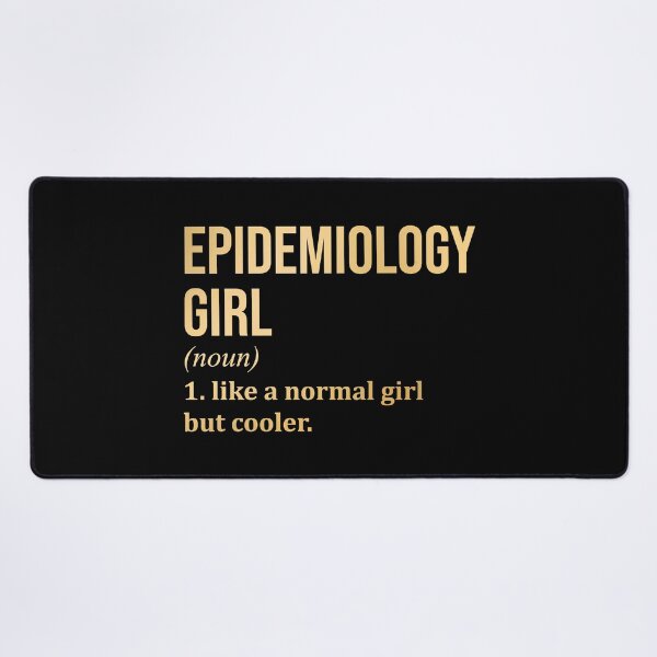 Item preview, Epidemiology Girl Definition Epidemiology in Gold designed and sold by XCIV.