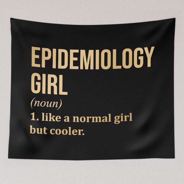Item preview, Epidemiology Girl Definition Epidemiology in Gold designed and sold by XCIV.
