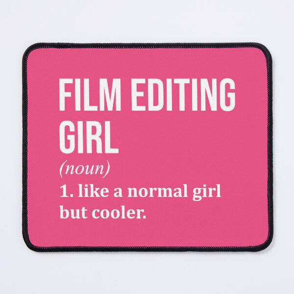 Item preview, Film Editing Girl Definition Film Editor for Women designed and sold by XCIV.
