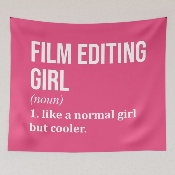 Item preview, Film Editing Girl Definition Film Editor for Women designed and sold by XCIV.