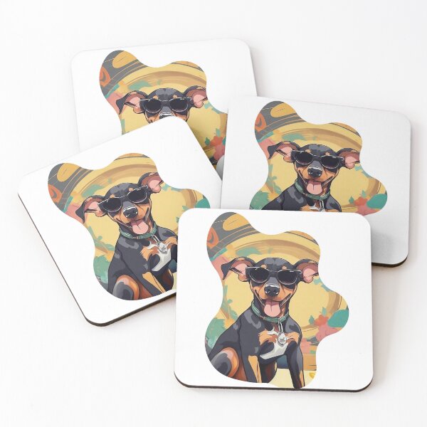 Item preview, Colorful Baby Natural Ear Doberman Dog designed and sold by yourwelcomee.