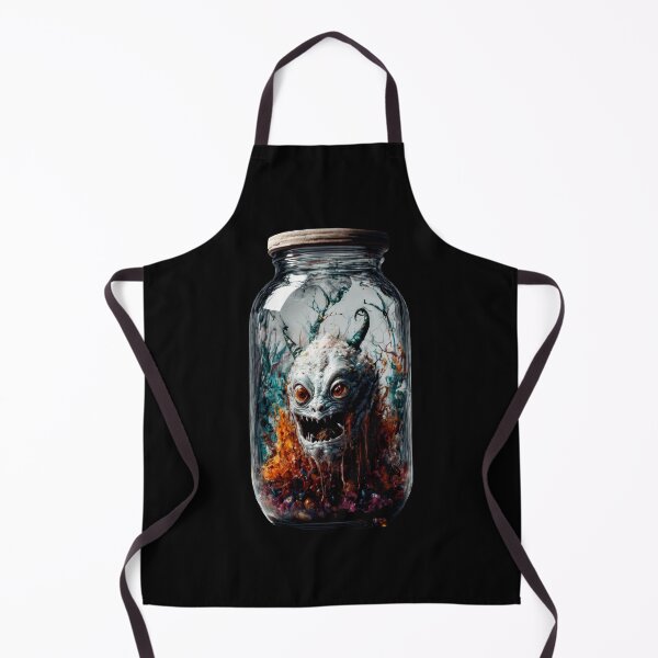 Item preview, White Monster Trapped In Jar designed and sold by NPC-Trader.