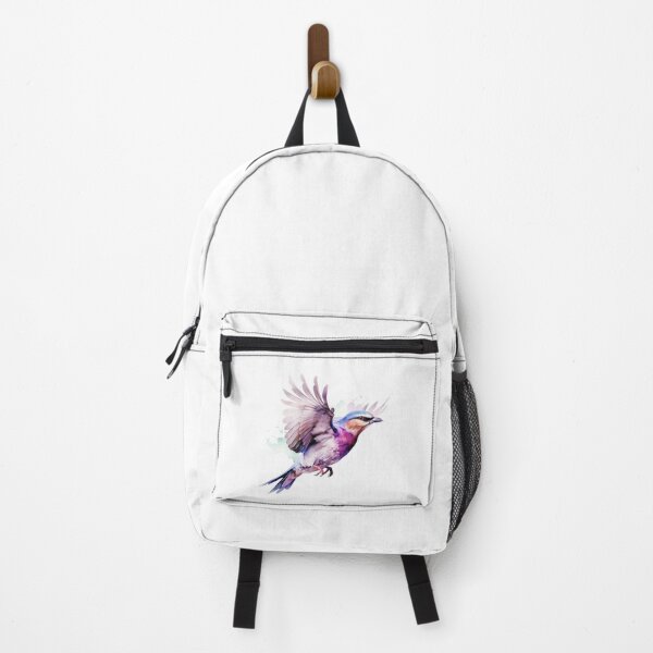 Item preview, colorful lilac breasted roller, watercolor lilac breasted roller, lilac breasted roller bird designed and sold by GreyStanzione1.