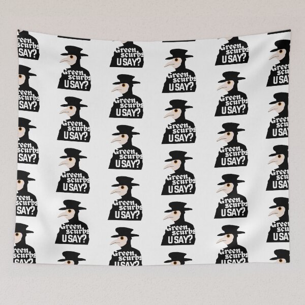 Item preview, Medical Scrubs Funny Plague Doctor designed and sold by The Remi Reserve.