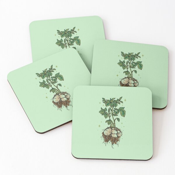 Item preview, Potatoes, potato plant, potato designed and sold by DerSenat.