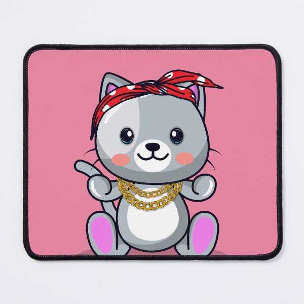 Item preview, Cute Cool Cat with Glasses Cartoon designed and sold by hjian8219.