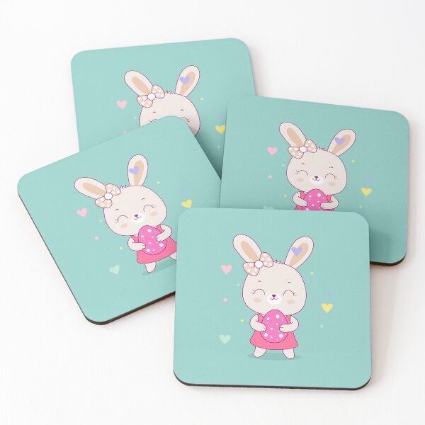Item preview, Cute Cartoon Bunny Girl Illustration designed and sold by hjian8219.