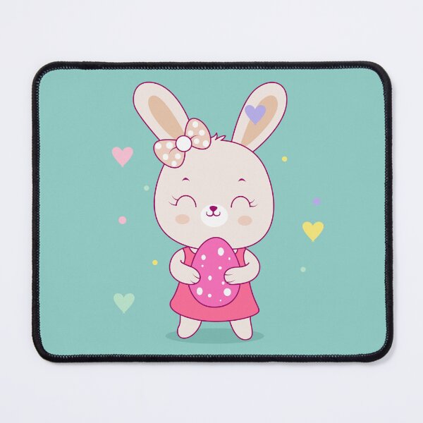 Item preview, Cute Cartoon Bunny Girl Illustration designed and sold by hjian8219.