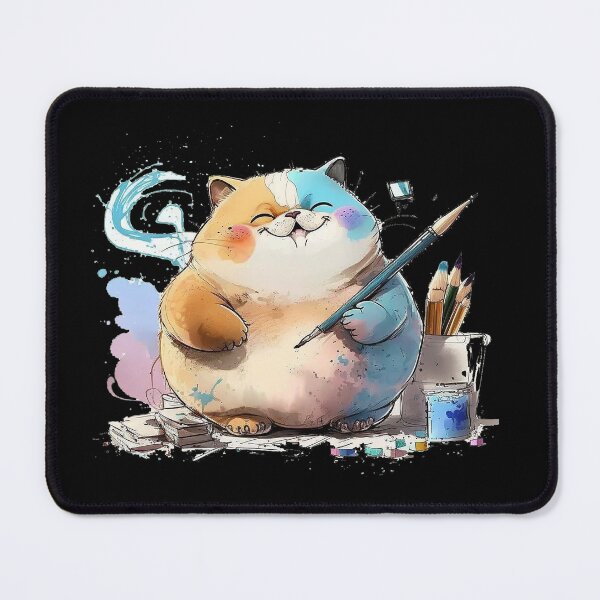 Item preview, Cute artist Cat designed and sold by SameeraDammeyer.
