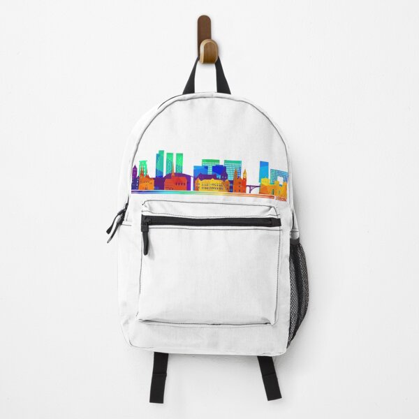 Item preview, Luxemburg Colorful Skyline designed and sold by royumi.