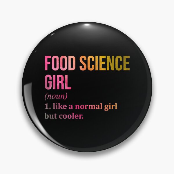 Item preview, Food Science Girl Definition Food Scientist in Watercolor designed and sold by XCIV.