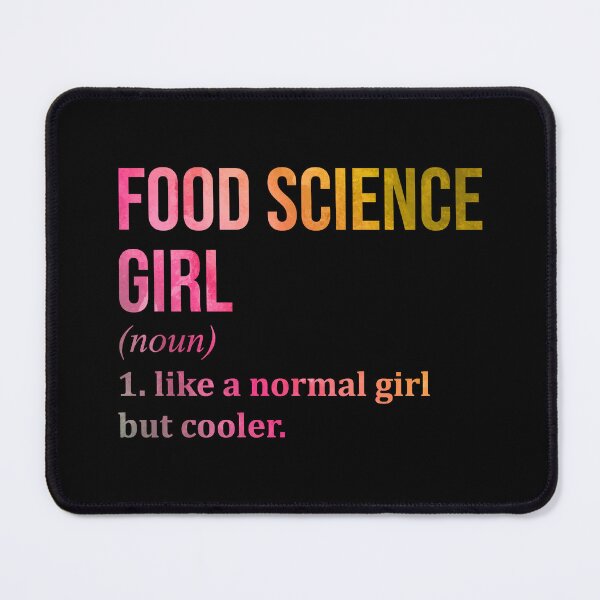 Item preview, Food Science Girl Definition Food Scientist in Watercolor designed and sold by XCIV.