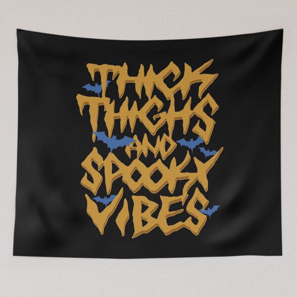 Item preview, Thick Thighs And Spooky Vibes designed and sold by Zagach Letters.