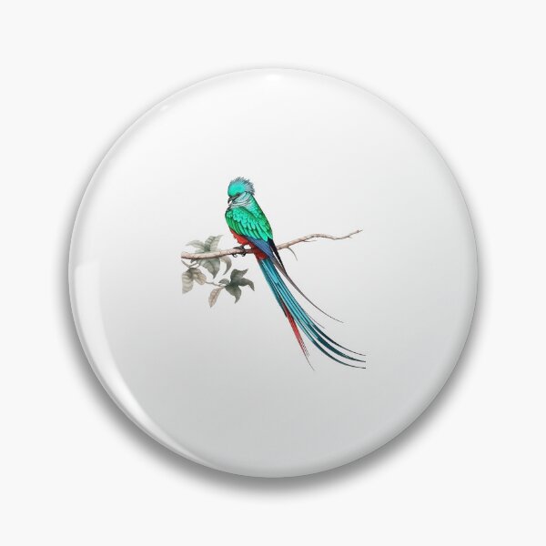Item preview, colorful resplendent quetzal, watercolor resplendent quetzal, resplendent quetzal designed and sold by GreyStanzione1.