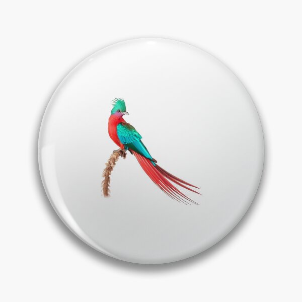 Item preview, colorful resplendent quetzal, watercolor resplendent quetzal, resplendent quetzal designed and sold by GreyStanzione1.