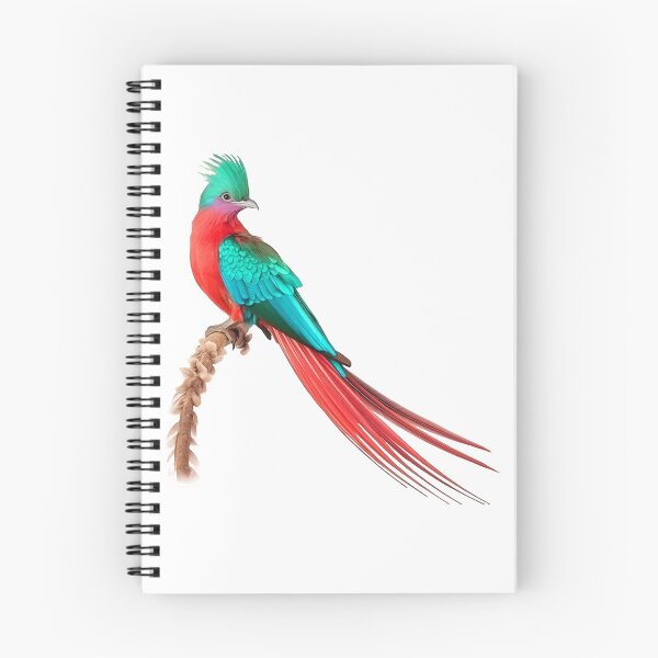 Item preview, colorful resplendent quetzal, watercolor resplendent quetzal, resplendent quetzal designed and sold by GreyStanzione1.
