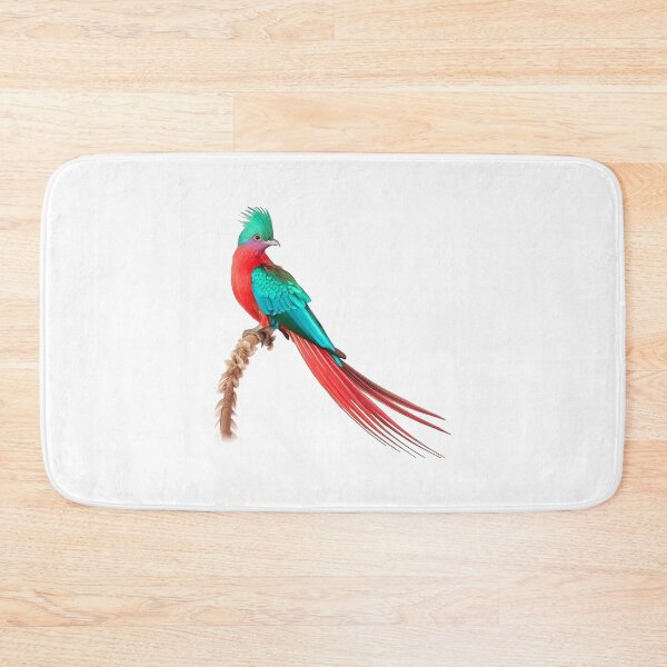 Item preview, colorful resplendent quetzal, watercolor resplendent quetzal, resplendent quetzal designed and sold by GreyStanzione1.