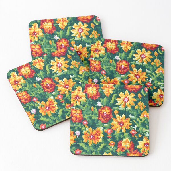 Item preview, textile and wallpaper patterns. a printable digital illustration work. floral print designs. designed and sold by APHIDAT-TA.