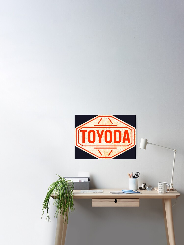 Toyota Toyoda Vintage Car  Poster for Sale by quark