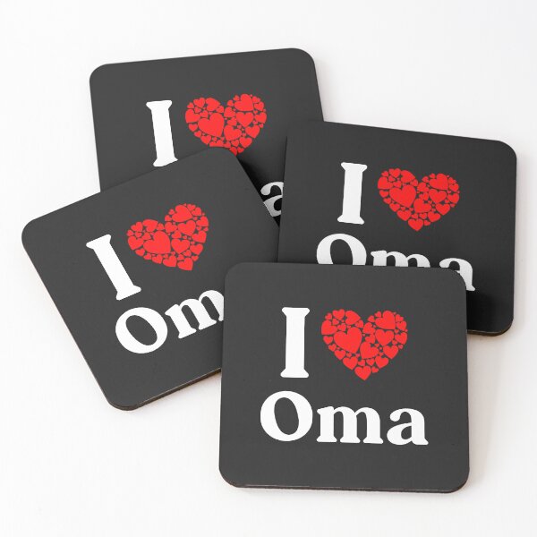 Item preview, Oma Heart - I Love Oma designed and sold by MiraclePitts.