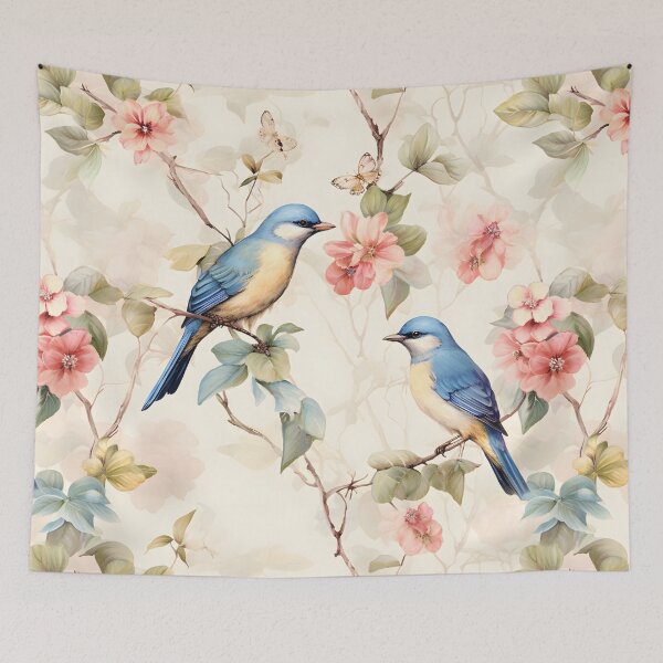 Item preview, Bird and Flower  designed and sold by BellaLawi.