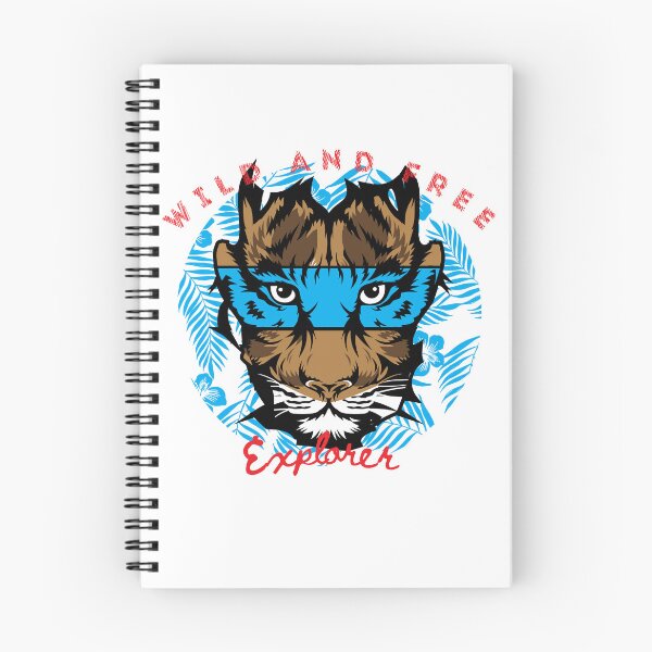 Artikelvorschau, wilder und freier Tigerkopf, Aquarell-Tigerkopf, bunter Tigerkopf entworfen und verkauft von GreyStanzione1.