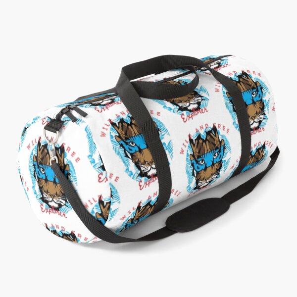 Item preview, wild and free tiger head, watercolor tiger head, colorful tiger head designed and sold by GreyStanzione1.
