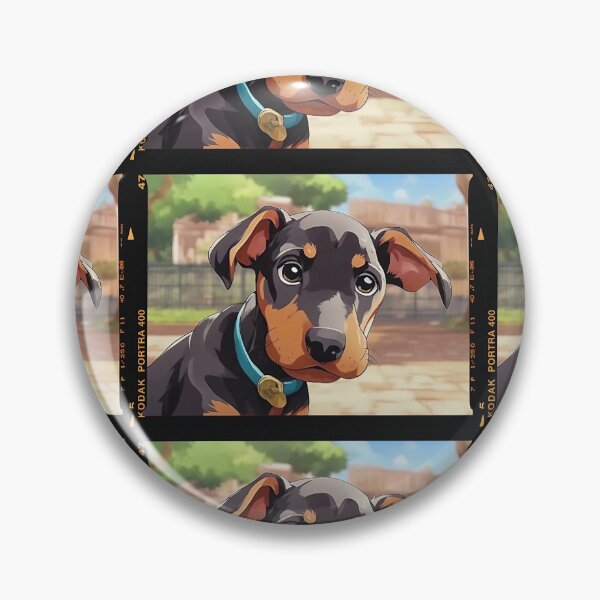 Item preview, Baby Natural Ear Doberman Dog Series 01 designed and sold by yourwelcomee.