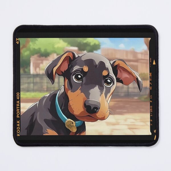 Item preview, Baby Natural Ear Doberman Dog Series 01 designed and sold by yourwelcomee.