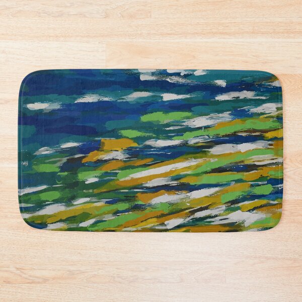 Item preview, Abstract sea colors pattern designed and sold by mariya-ivanova.
