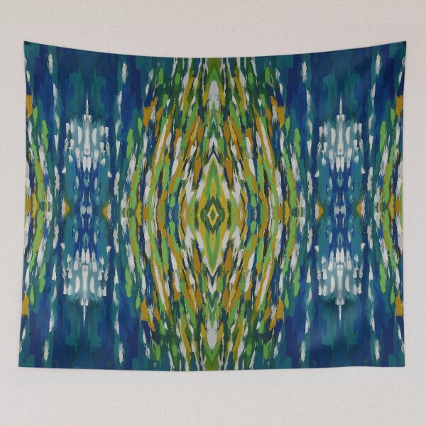 Item preview, Abstract sea colors pattern designed and sold by mariya-ivanova.