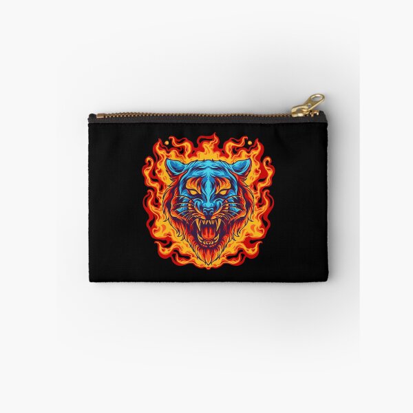Item preview, angry lion head fire, colorful lion head, lion head fire designed and sold by GreyStanzione1.
