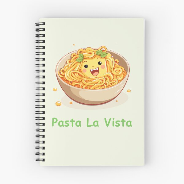Item preview, Kawaii Pasta La Vista designed and sold by cardsandmoreUG.