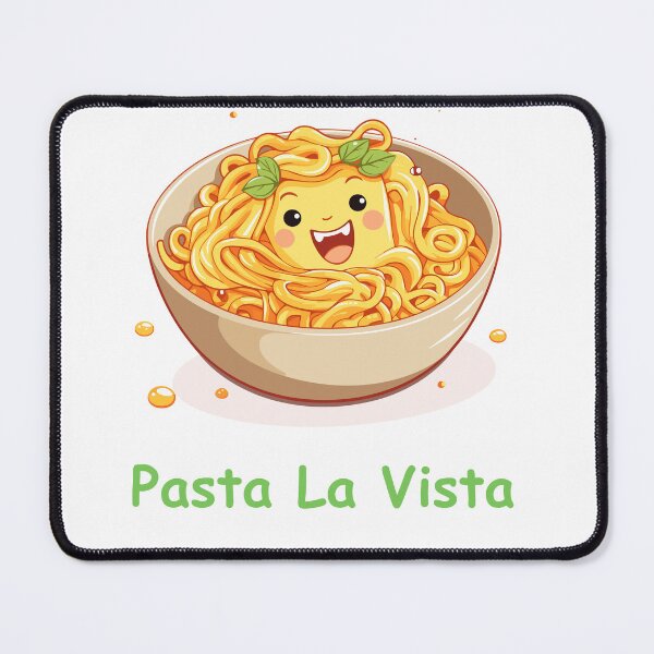 Item preview, Kawaii Pasta La Vista designed and sold by cardsandmoreUG.