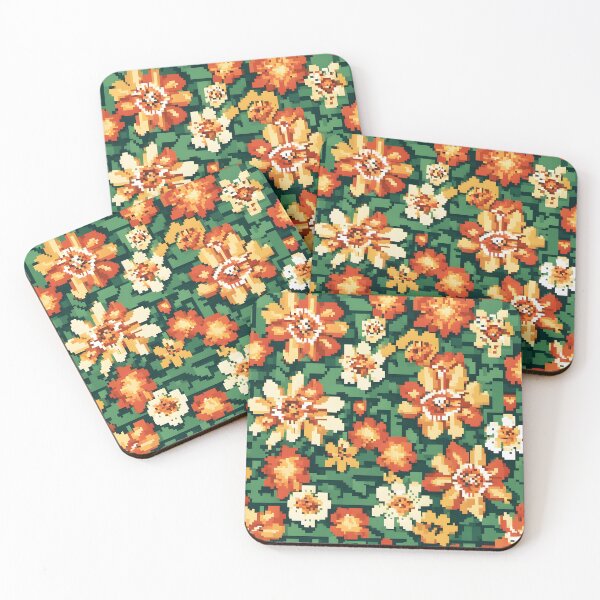 Item preview, textile and wallpaper patterns. a printable digital illustration work. floral print designs. designed and sold by APHIDAT-TA.