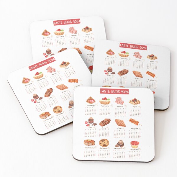 Item preview, Taste Buds 2024 Calendar designed and sold by Samilddee.