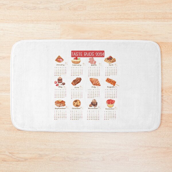 Item preview, Taste Buds 2024 Calendar designed and sold by Samilddee.