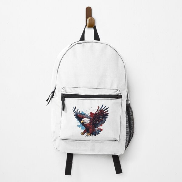 Item preview, colorful eagle, watercolor eagle, eagle flying designed and sold by GreyStanzione1.