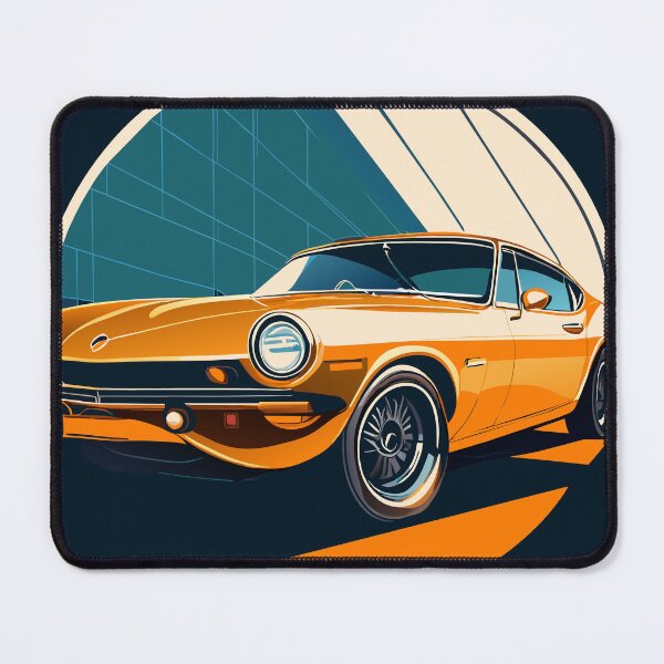 Item preview, Gouache Painted Classic Car - GarageGusto designed and sold by UzayPrints.