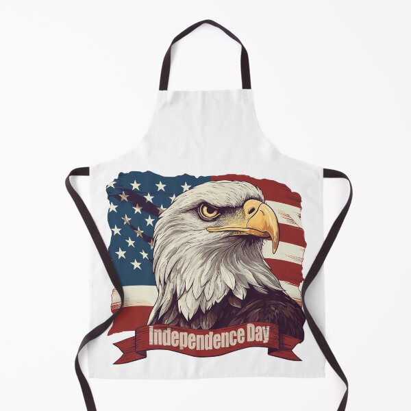 Artikelvorschau, Independence Day, USA Flagge mit Adler entworfen und verkauft von Raskal-Print.